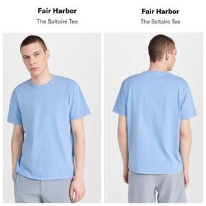 New Fair Harbor The Saltaire Everyday Breatheable Ultrasoft Vintage T-Shirt Med